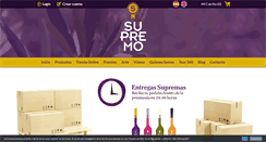 Desktop Screenshot of aceitesupremo.com